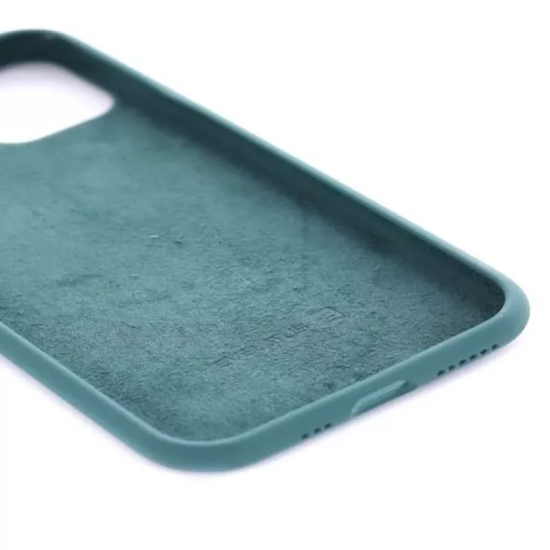 Evelatus Apple iPhone 11 Premium Soft Touch Silicone Case Pine Green