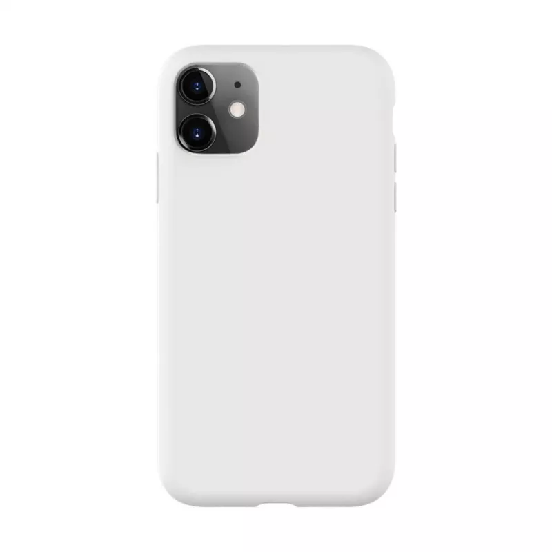 Evelatus Apple iPhone 11 Premium Soft Touch Silicone Case White