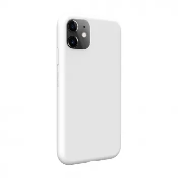Evelatus Apple iPhone 11 Premium Soft Touch Silicone Case White