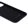 Evelatus Apple iPhone 11 Pro Max Nano Silicone Case Soft Touch TPU Black