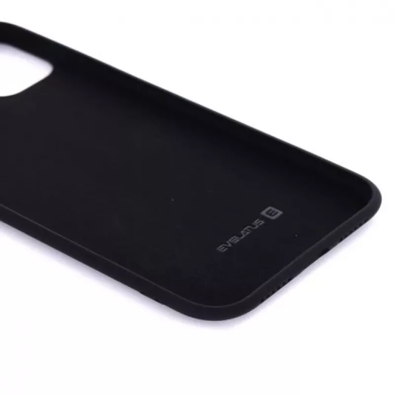 Evelatus Apple iPhone 11 Pro Max Nano Silicone Case Soft Touch TPU Black