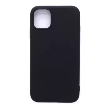 Evelatus Apple iPhone 11 Pro Max Nano Silicone Case Soft Touch TPU Black