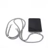 Evelatus Apple iPhone 11 Silicone Transparent Case with Necklace TPU Strap Transparent