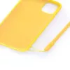 Evelatus Apple iPhone 11 Soft Touch Silicone Case with Strap Yellow