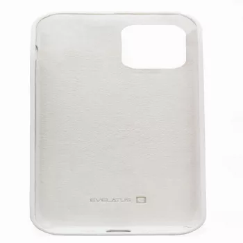 Evelatus Apple iPhone 12/12 Pro Premium Soft Touch Silicone Case White