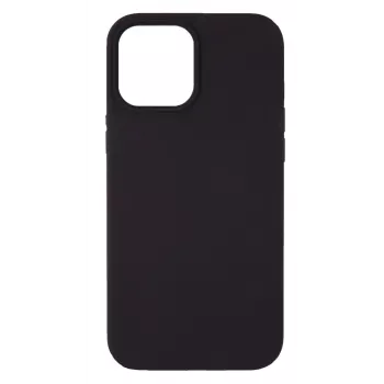 Evelatus Apple iPhone 12 Pro Max Premium Soft Touch Silicone Case Black