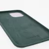 Evelatus Apple iPhone 12 Pro Max Premium Soft Touch Silicone Case Pine Green