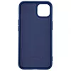 Evelatus Apple iPhone 13 Nano Silicone Case Soft Touch TPU Blue