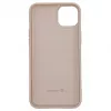 Evelatus Apple iPhone 14 6.1 inch Nano Silicone Case Soft Touch TPU Beige