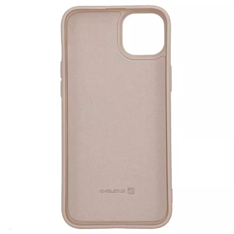 Evelatus Apple iPhone 14 6.1 inch Nano Silicone Case Soft Touch TPU Beige