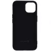 Evelatus Apple iPhone 14 6.1 inch Nano Silicone Case Soft Touch TPU Black