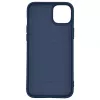 Evelatus Apple iPhone 14 Plus 6.7 Nano Silicone Case Soft Touch TPU Blue
