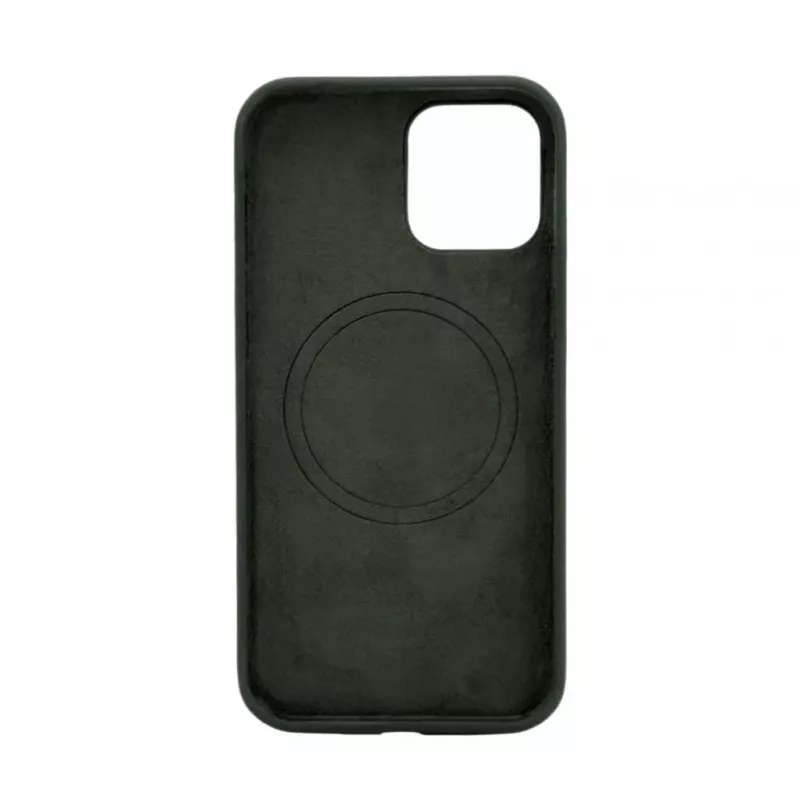 Evelatus Apple iPhone 14 Premium Magsafe Soft Touch Silicone Case Dark Green