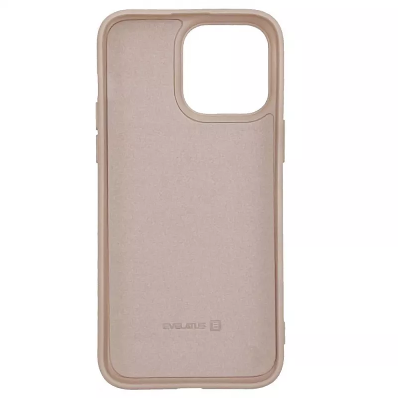 Evelatus Apple iPhone 14 Pro 6.1 Nano Silicone Case Soft Touch TPU Beige