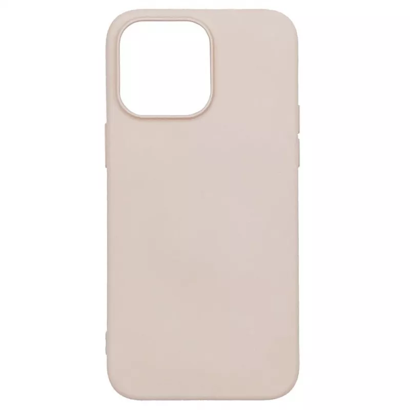 Evelatus Apple iPhone 14 Pro Max 6.7 inch Nano Silicone Case Soft Touch TPU Beige