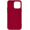 Evelatus Apple iPhone 14 Pro Max 6.7 inch Nano Silicone Case Soft Touch TPU Red