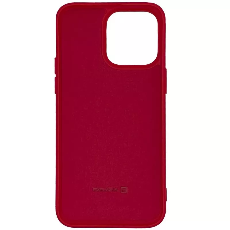 Evelatus Apple iPhone 14 Pro Max 6.7 inch Nano Silicone Case Soft Touch TPU Red