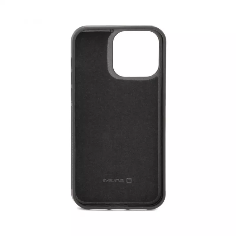 Evelatus Apple iPhone 14 Pro Max Multifunctional Wallet Wristband Leather Case Black