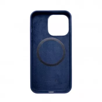 Evelatus Apple iPhone 14 Pro Premium MagSafe Soft Touch Silicone Case Midnight Blue