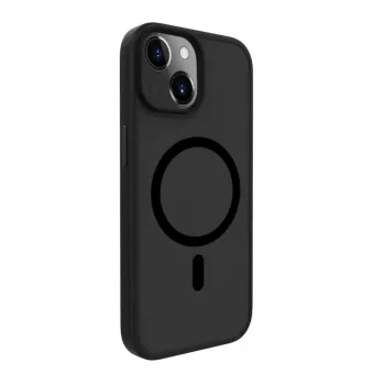 Evelatus Apple iPhone 15 Hybrid Case with MagSafe PC+TPU Black