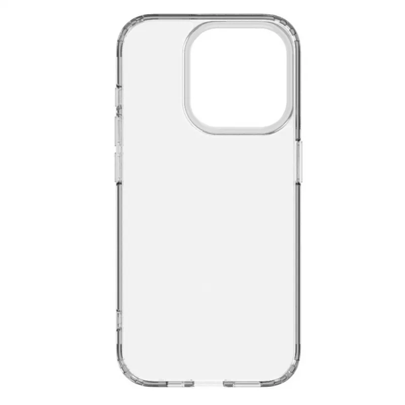 Evelatus Apple iPhone 15 Pro Military Shockproof Silicone Case TPU Transparent