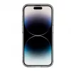 Evelatus Apple iPhone 15 Pro Military Shockproof Silicone Case TPU Transparent