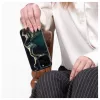 Evelatus Apple iPhone 15 Pro PC Case Custom Print Marble Dark Green