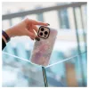 Evelatus Apple iPhone 15 Pro PC+TPU Case with MagSafe - Marble Purple