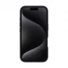 Evelatus Apple iPhone 16 Pro Premium MagSafe with Stand Soft Touch Silicone Case Black