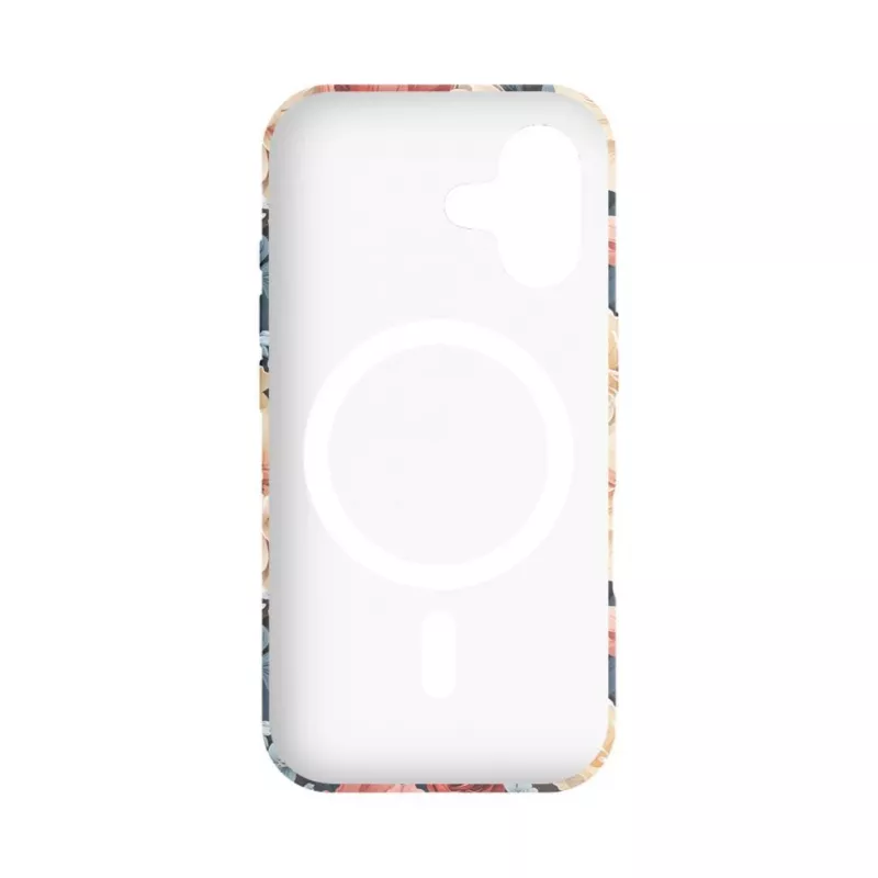 Evelatus Apple iPhone 16 Slim Shell with MagSafe Custom Flower Red Print