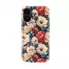 Evelatus Apple iPhone 16 Slim Shell with MagSafe Custom Flower Red Print