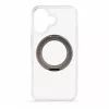 Evelatus Apple iPhone 17 Hybrid Case with MagSafe PC+TPU 360 Metal Stand Transparent