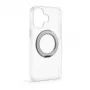 Evelatus Apple iPhone 17 Hybrid Case with MagSafe PC+TPU 360 Metal Stand Transparent