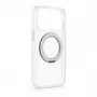 Evelatus Apple iPhone 17 Pro Hybrid Case with MagSafe PC+TPU 360° Metal Stand Transparent