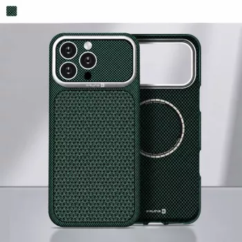 Evelatus Apple iPhone 18 Pro Max Carbon Premium Edition MagSafe Case Green