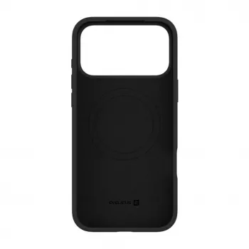 Evelatus Apple iPhone 18 Pro Max Premium MagSafe Soft Touch Silicone Case Black