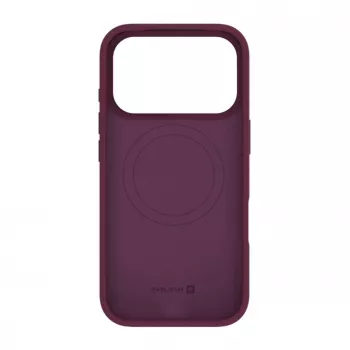 Evelatus Apple iPhone 18 Pro Max Premium MagSafe Soft Touch Silicone Case Burgundy