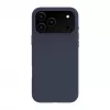 Evelatus Apple iPhone 18 Pro Max Premium MagSafe Soft Touch Silicone Case Dark Blue