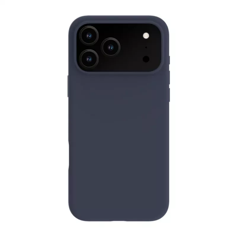 Evelatus Apple iPhone 18 Pro Max Premium MagSafe Soft Touch Silicone Case Dark Blue