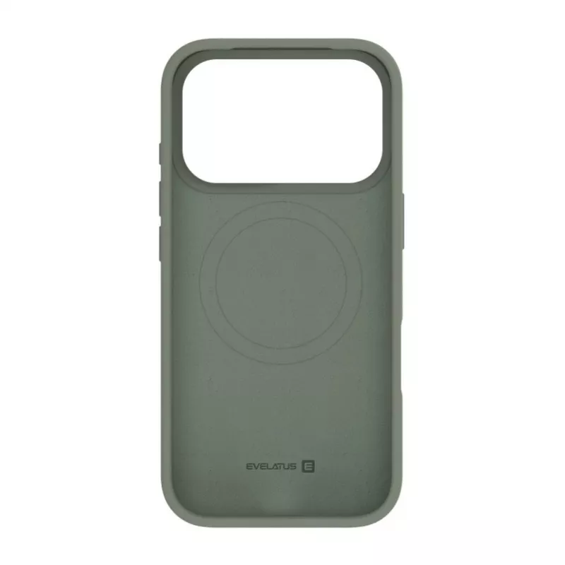 Evelatus Apple iPhone 18 Pro Max Premium MagSafe Soft Touch Silicone Case Dark Olive