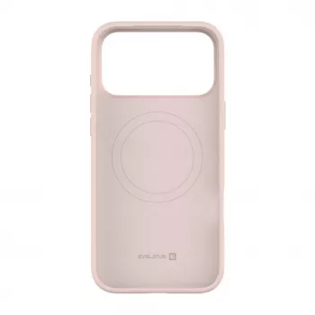 Evelatus Apple iPhone 18 Pro Max Premium MagSafe Soft Touch Silicone Case Pink Sand