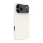 Evelatus Apple iPhone 18 Pro Max Premium MagSafe Soft Touch Silicone Case Silver