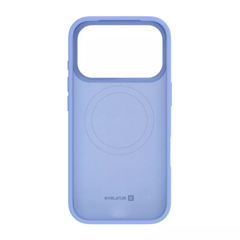 Evelatus Apple iPhone 18 Pro Premium MagSafe Soft Touch Silicone Case Blue