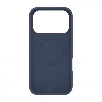 Evelatus Apple iPhone 18 Pro Premium MagSafe Soft Touch Silicone Case Dark Blue
