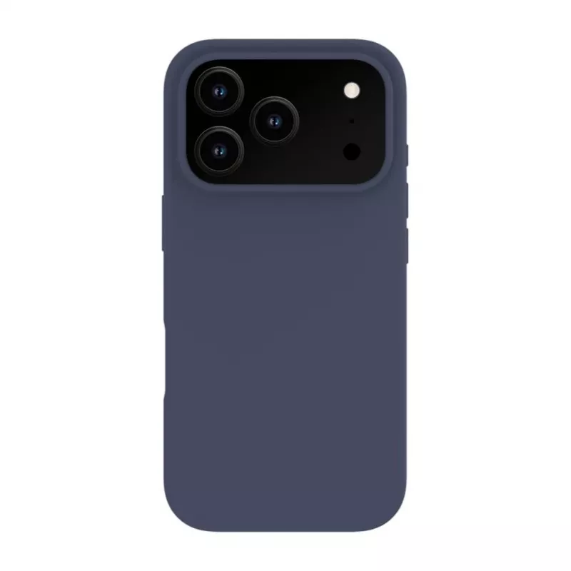 Evelatus Apple iPhone 18 Pro Premium MagSafe Soft Touch Silicone Case Dark Blue