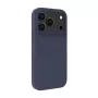 Evelatus Apple iPhone 18 Pro Premium MagSafe Soft Touch Silicone Case Dark Blue