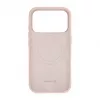 Evelatus Apple iPhone 18 Pro Premium MagSafe Soft Touch Silicone Case Pink Sand