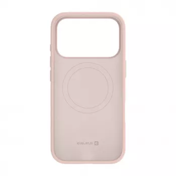 Evelatus Apple iPhone 18 Pro Premium MagSafe Soft Touch Silicone Case Pink Sand
