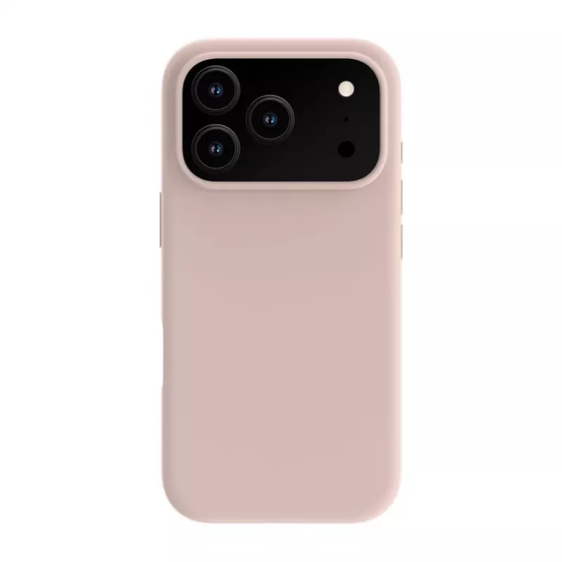 Evelatus Apple iPhone 18 Pro Premium MagSafe Soft Touch Silicone Case Pink Sand