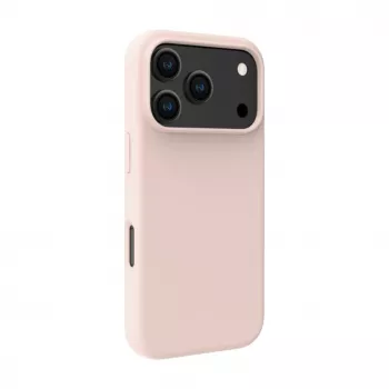 Evelatus Apple iPhone 18 Pro Premium MagSafe Soft Touch Silicone Case Pink Sand